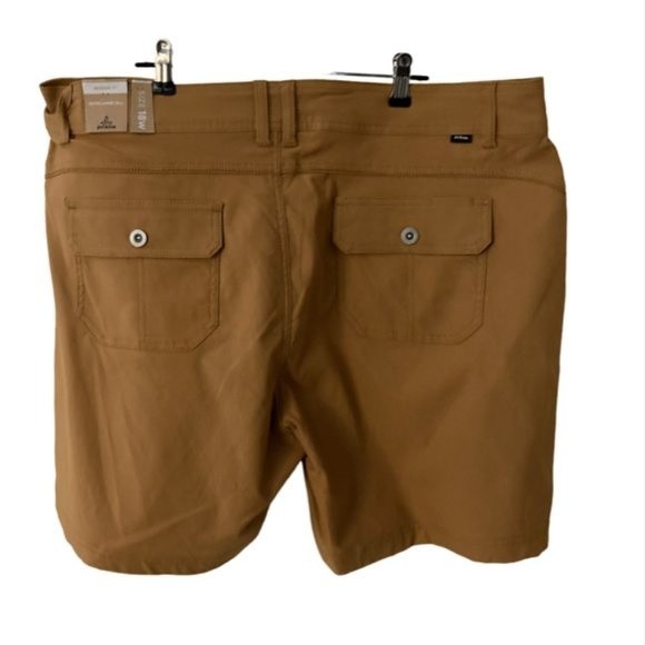 NWT PrAna Women's Halle Short Plus II in earthbound - Picture 12 of 12